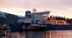 ConocoPhillips' Polar Endeavor oil tanker.